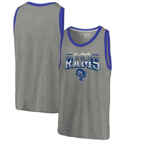 Los Angeles Rams NFL Pro Line by Fanatics Branded Throwback Collection Season Ticket Tri-Blend Tank Top - Heathered Gray,We sell and wholesale Los Angeles Rams NFL Pro Line by Fanatics Branded Throwback Collection Season Ticket Tri-Blend Tank Top - Heathered Gray on line form chian!